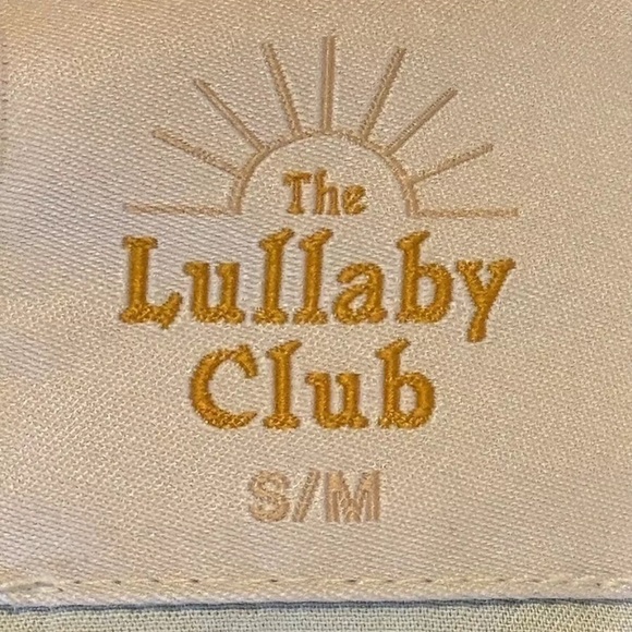 The Lullaby Club Shirt White M Lounge Top Cool Lyocell Button Front Comfort Pjs - Picture 6 of 8